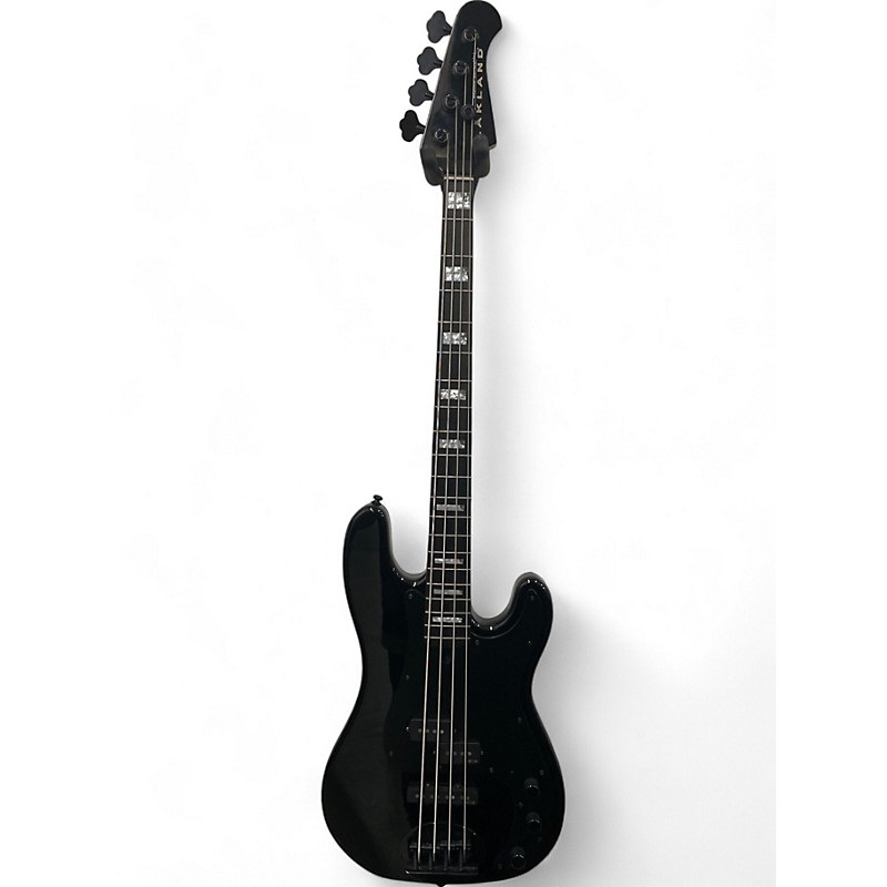 Used 2023 Lakland 44-64 Black Electric Bass Guitar Black