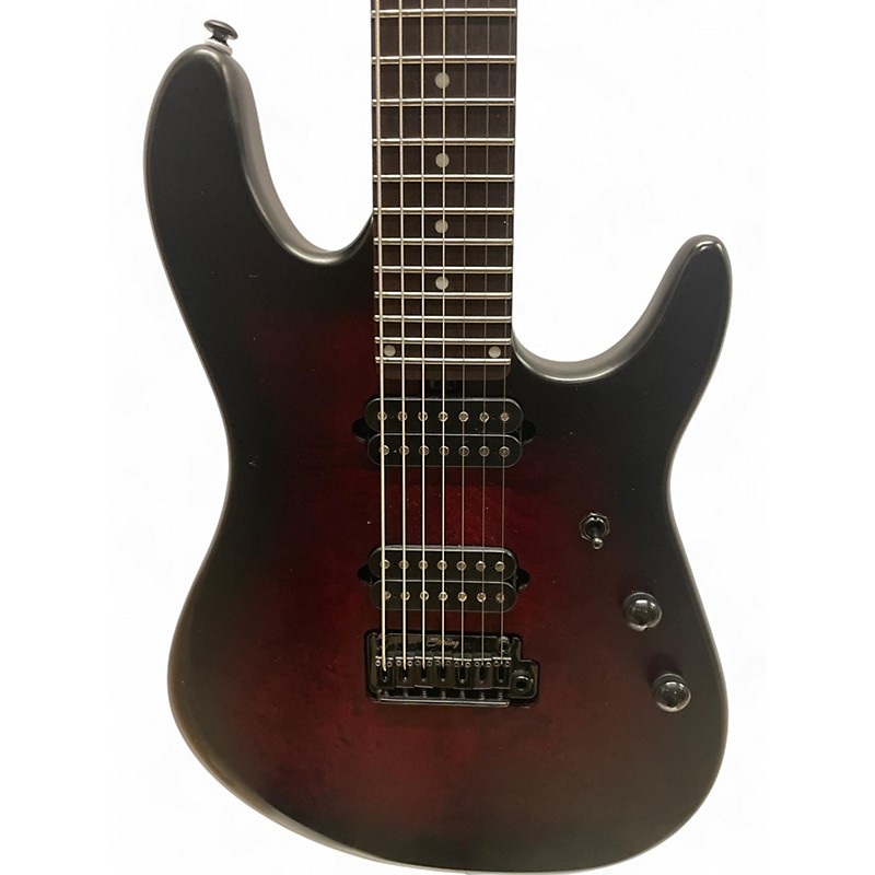 Used Sterling By Music Man Jason Richardson Signature Cutlass Red Solid Body Electric Guitar Red