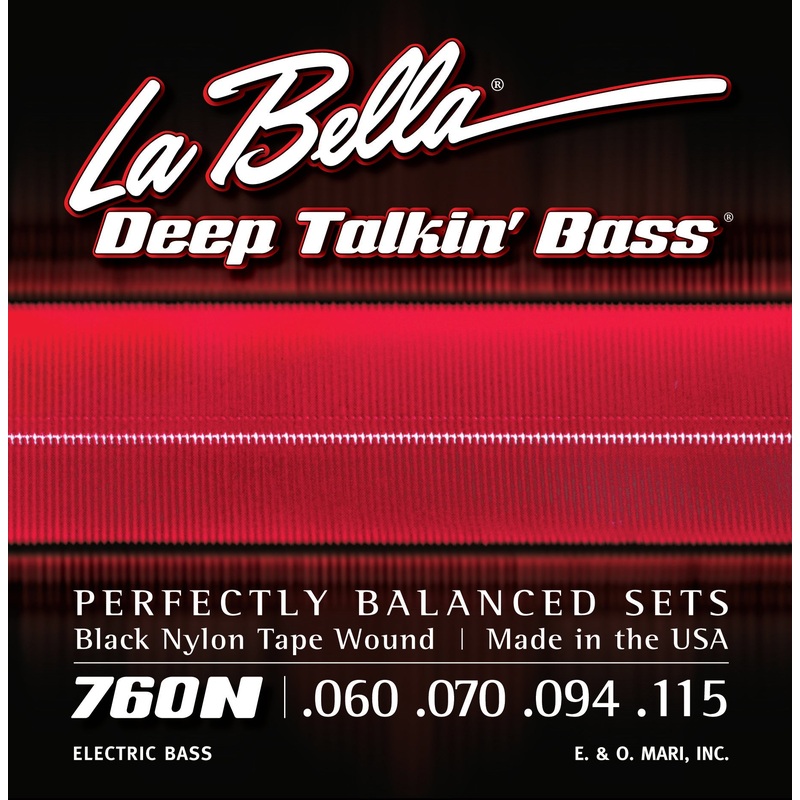 LA BELLA 760N DEEP TALKIN BASS 60-115