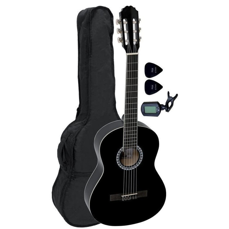 GEWA Basic Classical Guitar Set 4/4, Black (PS510186)