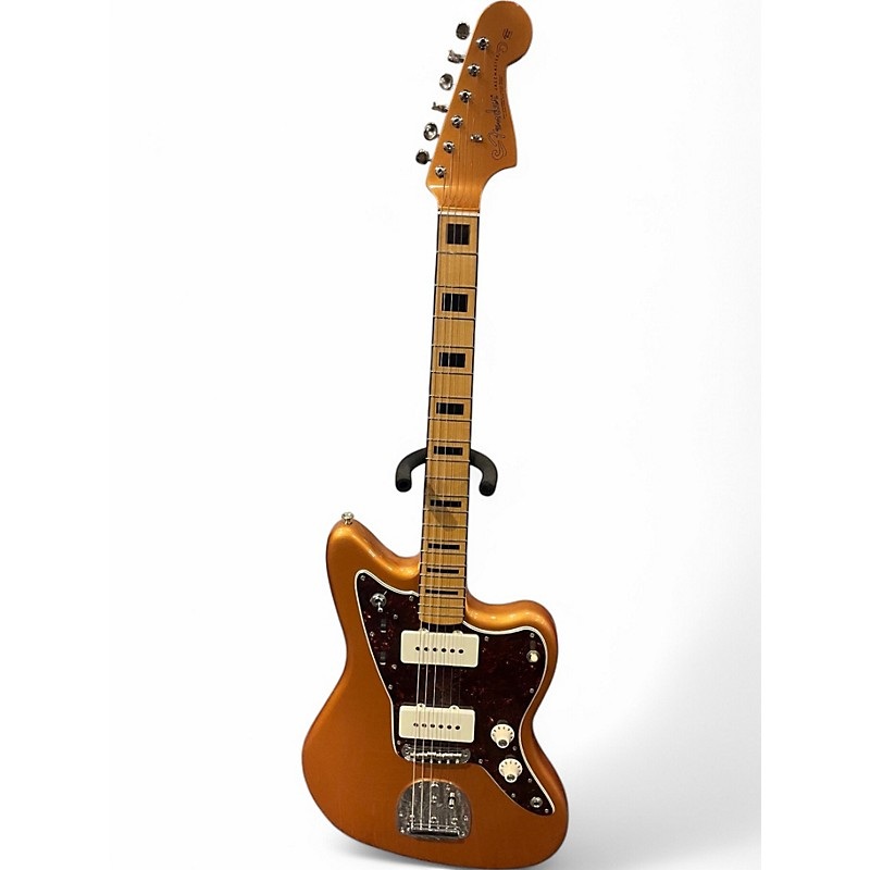 Used Fender Troy Van Leeuwen Jazzmaster Copper Solid Body Electric Guitar Copper