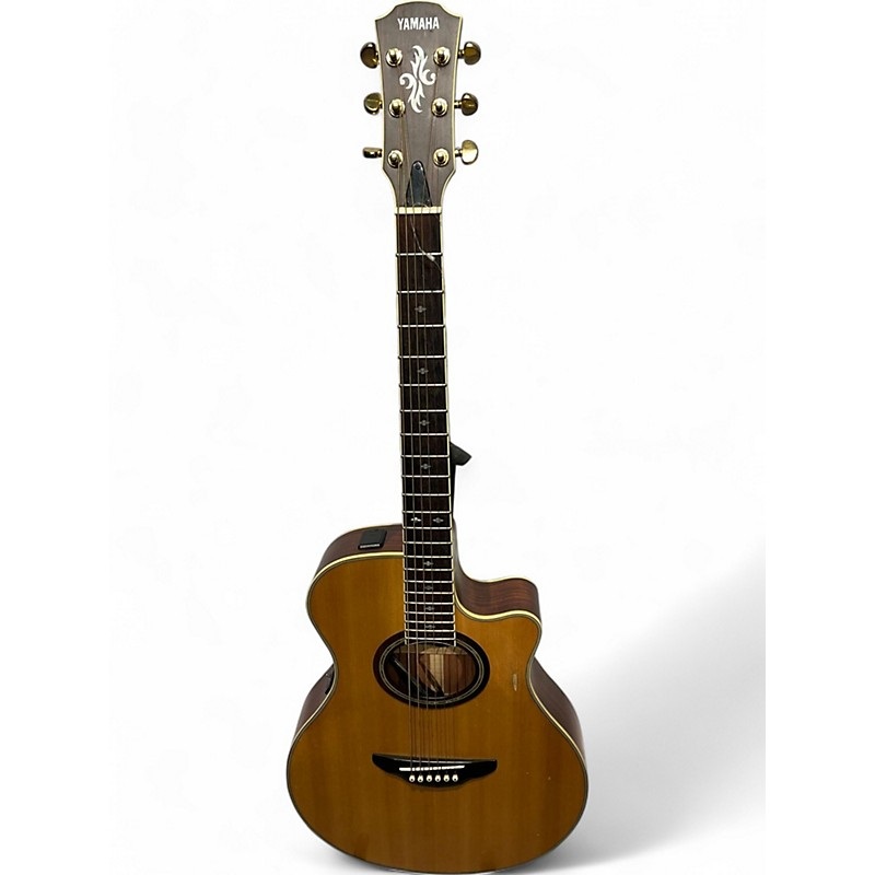 Used Yamaha APX10T Natural Acoustic Guitar Natural