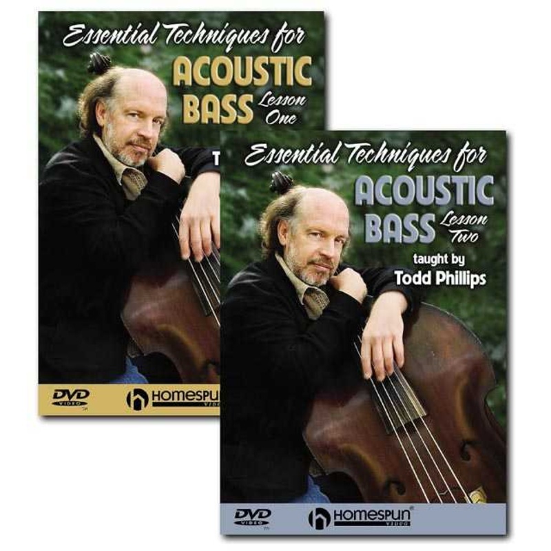 DVD – Essential Techniques for the Acoustic Bass: Two DVD Set