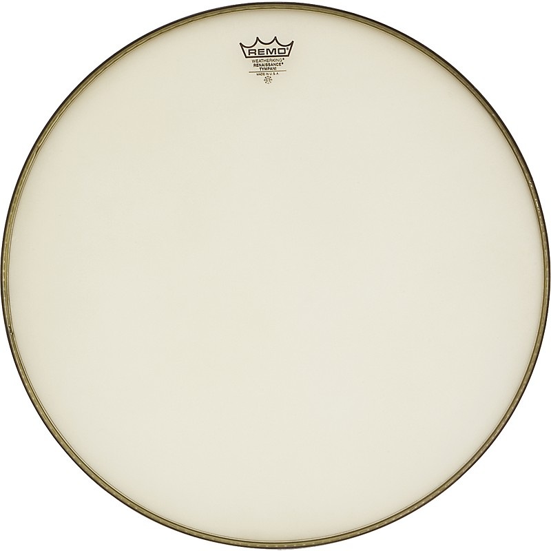 Remo Renaissance Hazy Timpani Drum Heads 34 in., Aluminum Insert