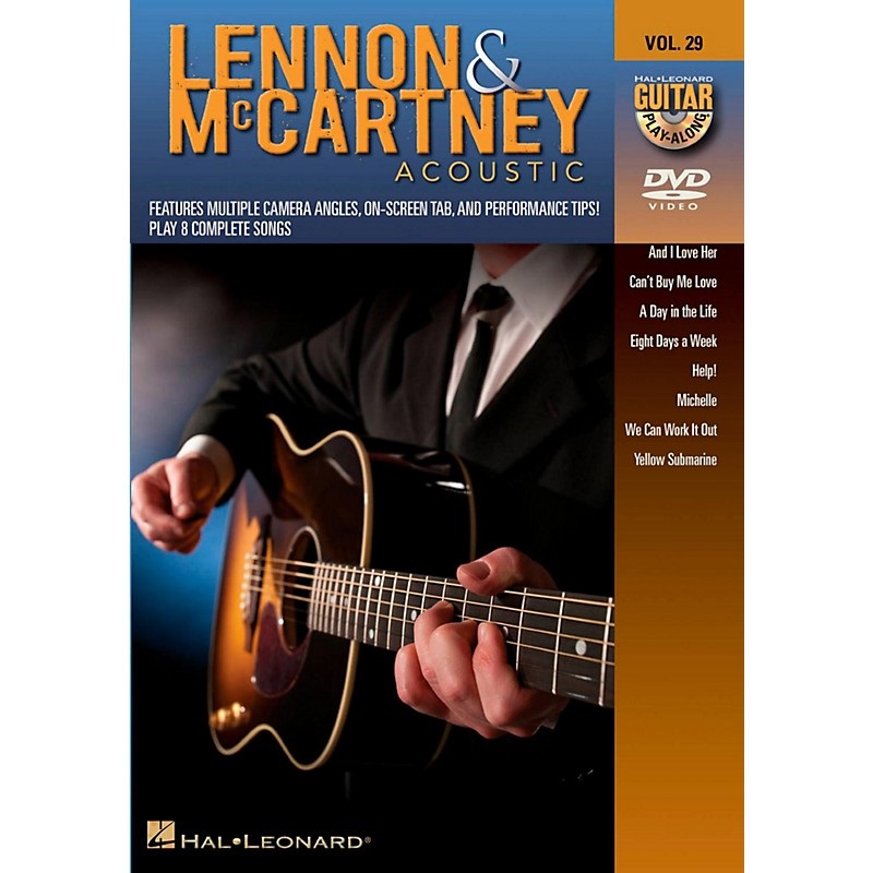 Hal Leonard Lennon & McCartney Acoustic – Guitar Play-Along DVD Volume 29