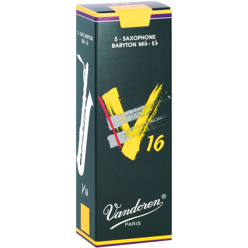Vandoren V16 Baritone Sax, Box of 5 – Strength 2.5