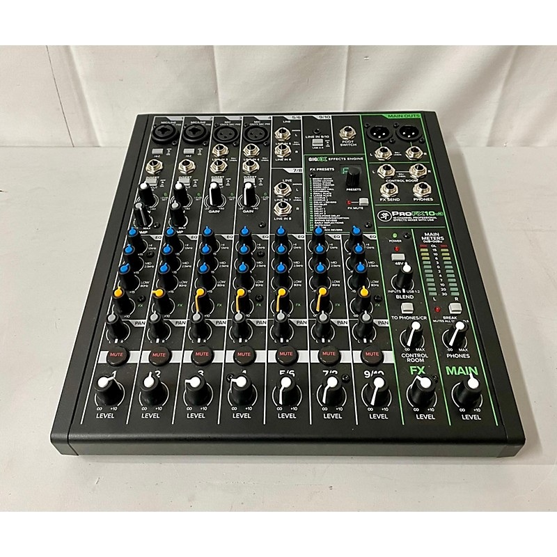 Used 2023 Mackie ProFX10 Unpowered Mixer