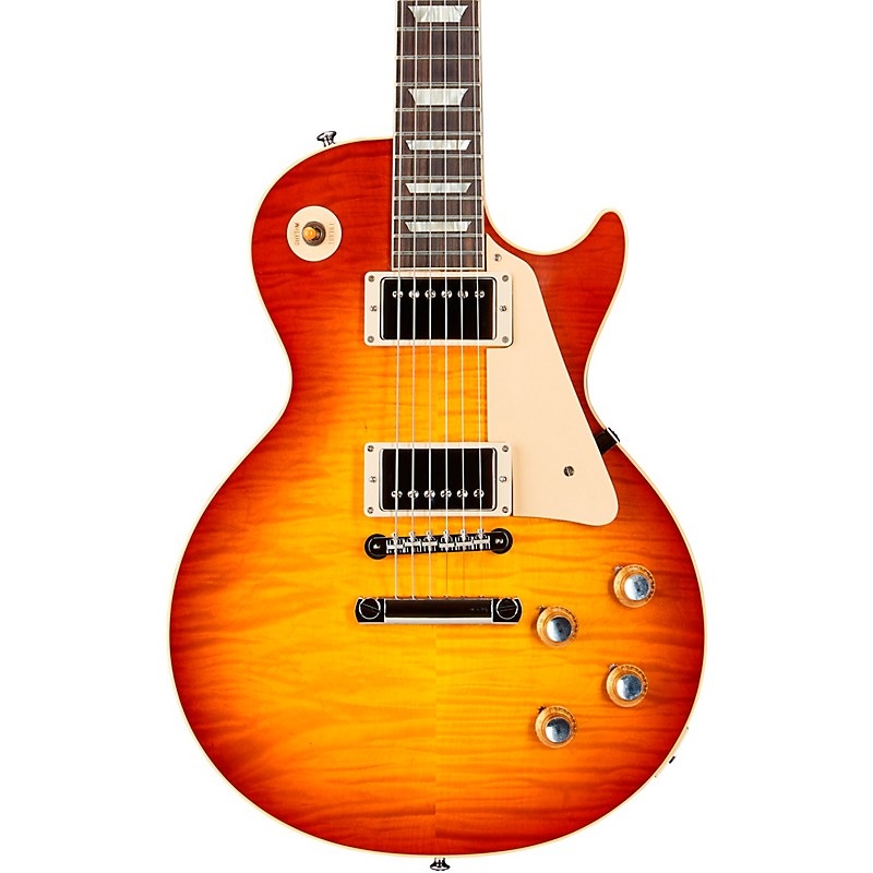 Gibson Custom M2M 1960 Les Paul Standard Reissue Gloss Electric Guitar Tangerine Burst