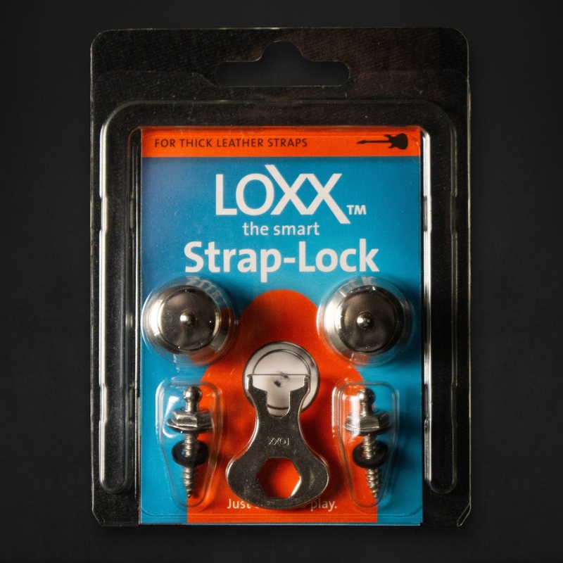 Loxx XL Strap Locks – For Thick Leather Straps Nickel