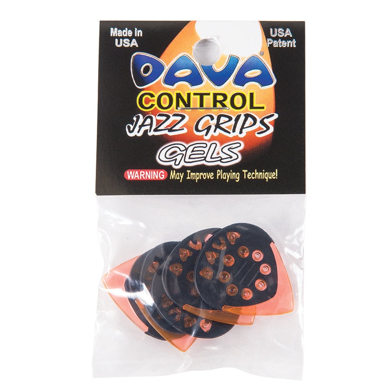 Dava ‘Jazz Grip’ Gel Picks ~ 6 Pack