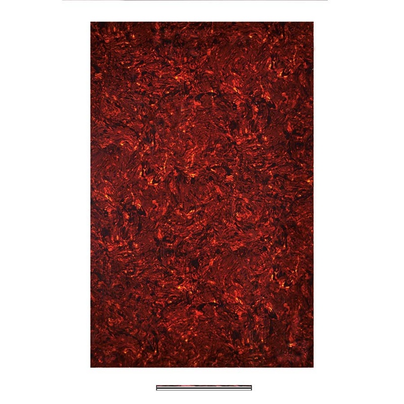 Pickguard material, 4 ply, 45x29cm, tortoise intense