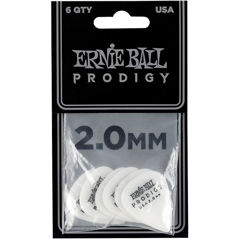 Ernie Ball Prodigy Picks Standard 2.0 mm 6 Pack