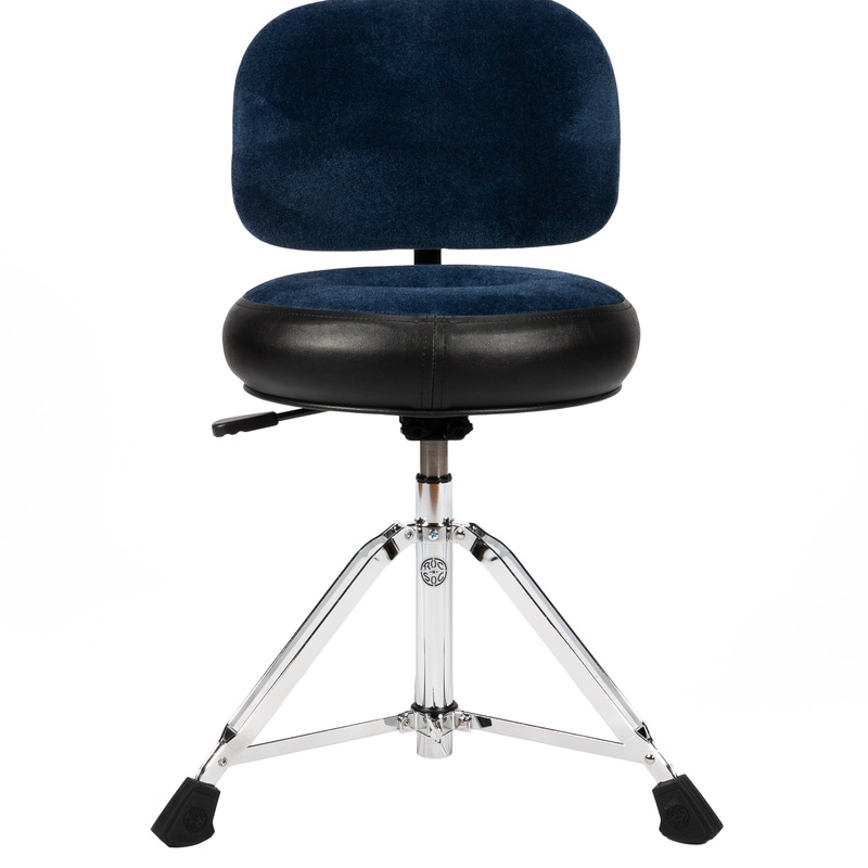 Roc-N-Soc Nitro Round Throne – Blue W/ BACKREST