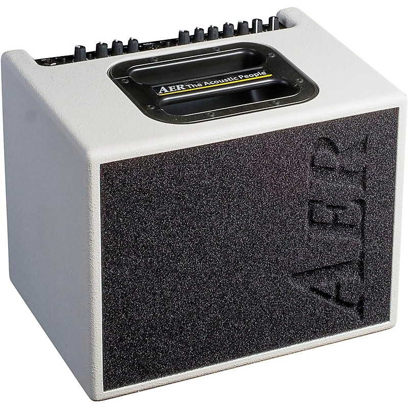 AER Compact 60/4 60W 1×8 Acoustic Guitar Combo Amplifier White Textured