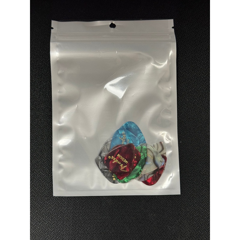 Fender Premium Celluloid 351 Shape Picks, Medium, Blue Moto, 144-Pack