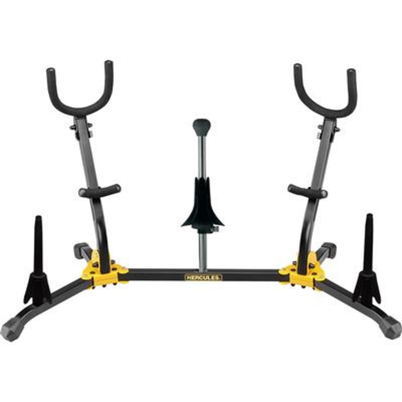 Hercules Alto/Tenor Dual Stand + 3 Pegs