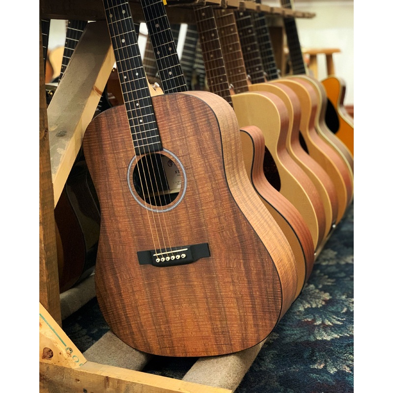 Martin D-X1E Guitar with Pickup & Gigbag, Koa HPL