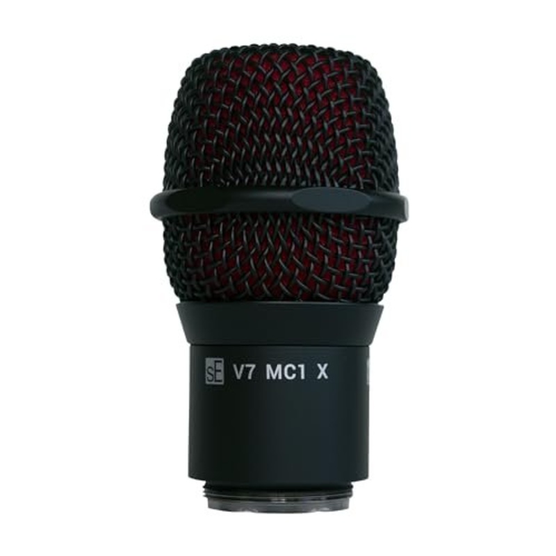 sE Electronics V7 X Mic Capsule for Shure Wireless System, Black (V7-MC1-X-BLK-U)