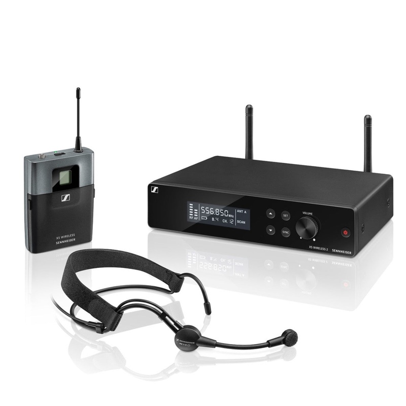 Sennheiser XSW 2-ME3-A Wireless Headset Mic System