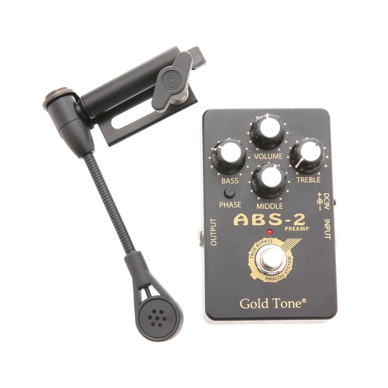 Gold Tone ABS-D Dynamic Mic System for Banjo or Resophonic Guitar