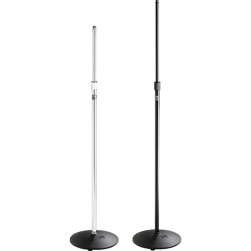 Atlas Sound MS-12C Round Base Mic Stand Ebony