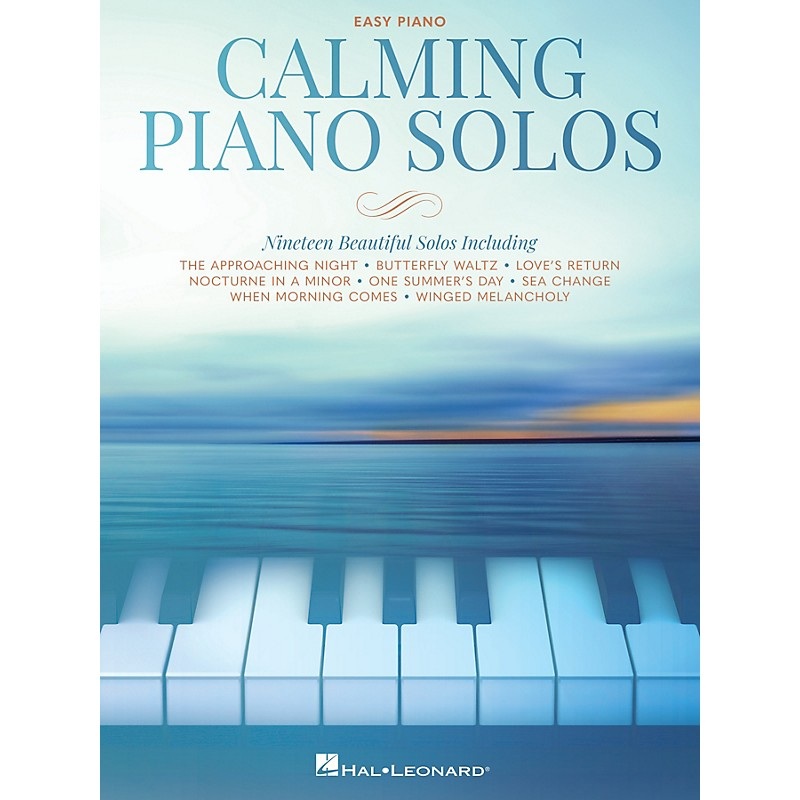Hal Leonard Calming Piano Solos – Easy Piano Edition Songbook
