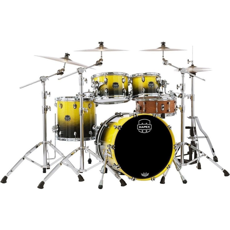 Mapex Saturn 4-piece Fusion Shell Pack – Sulphur Fade