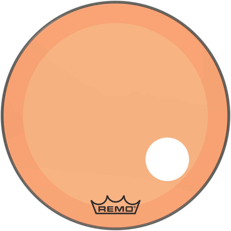 Remo 26″ Powerstroke 3 Colortone With Hole Orange Head