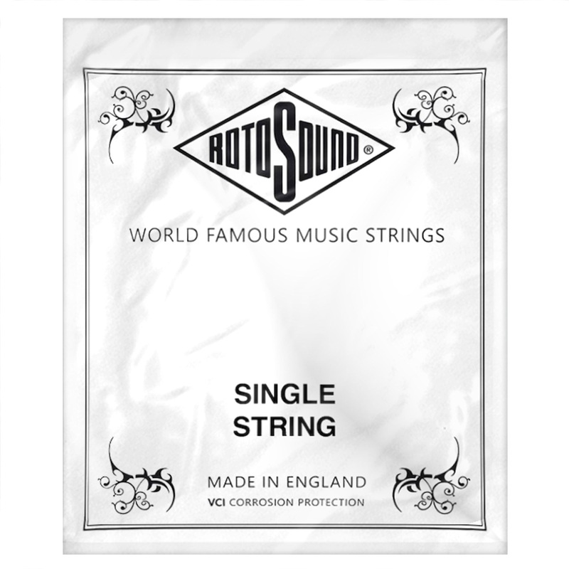 Rotosound Flatwound Jazz Bass Guitar Single String .075 Medium Scale