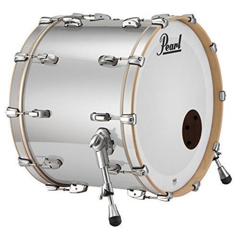 Pearl Music City Custom 24″x16″ Bass Drum w/o Mount RF2416BX/C426 MIRROR CHROME