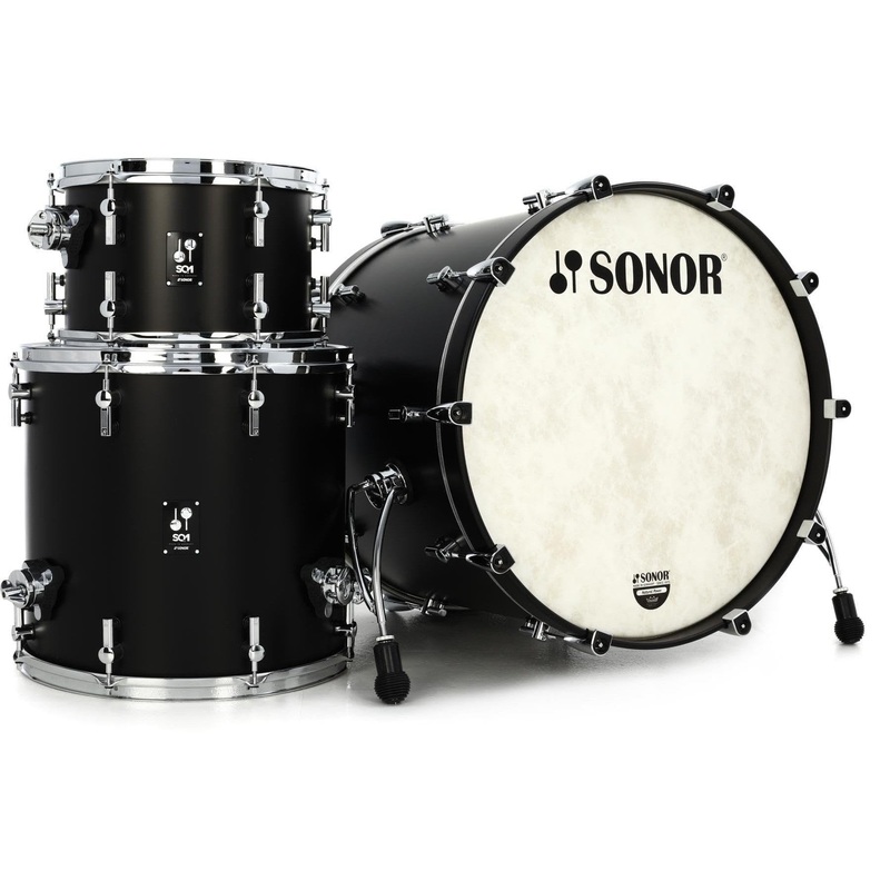 Sonor SQ1 22-inch 3-piece Shell Pack – GT Black