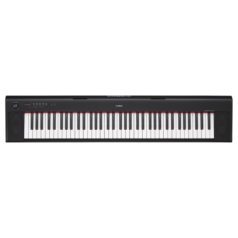 Yamaha NP-32 76-Key Piaggero Portable Keyboard Black Black