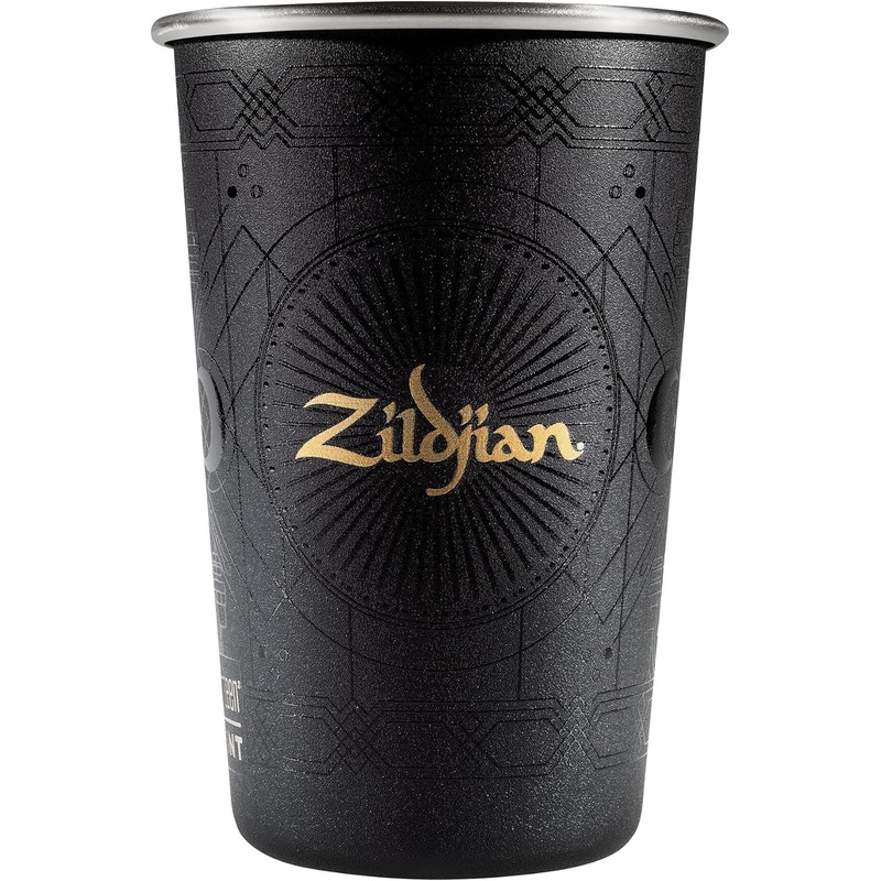 Zildjian Black Pint Glass – Stainless Steel (ZDW00316)
