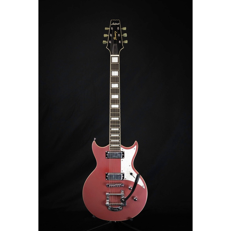 Aria 212 MK2 Bowery Chambered Electric Guitar (Cadillac Pink)