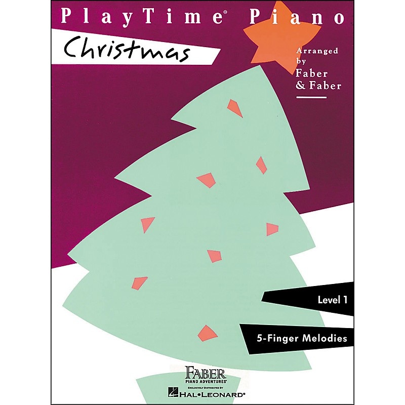 Faber Piano Adventures Playtime Piano Christmas Level 1 F-Finger Melodies – Faber Piano