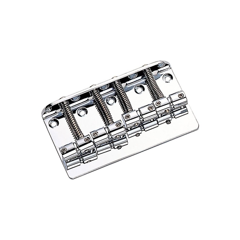 Guitar Tech P & JB-type Bass Bridge – Chrome