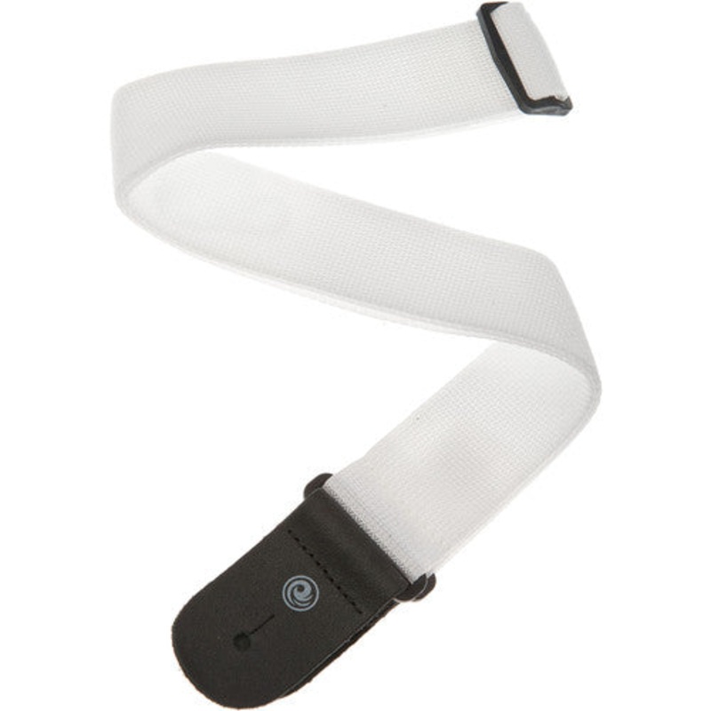 Planet Waves Polypropylene 2″ Guitar Strap (White)