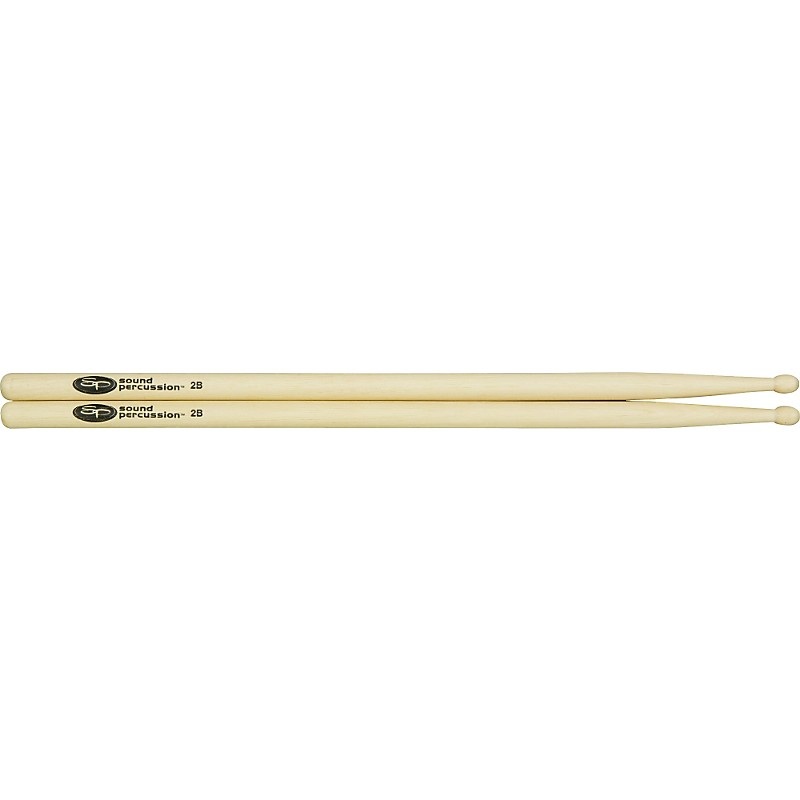 Sound Percussion Labs Hickory Drum Sticks Wood 2B