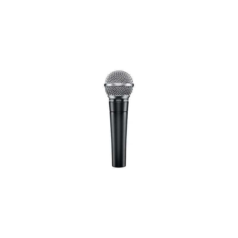 Shure SM58 Cardioid Dynamic Vocal Microphone & XLR Cable