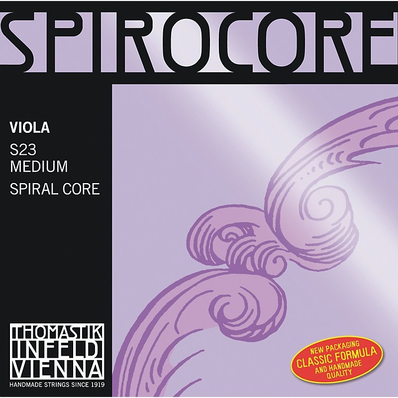 Thomastik Spirocore 15+” Viola Strings 15+ in. Stark C String, Tungsten