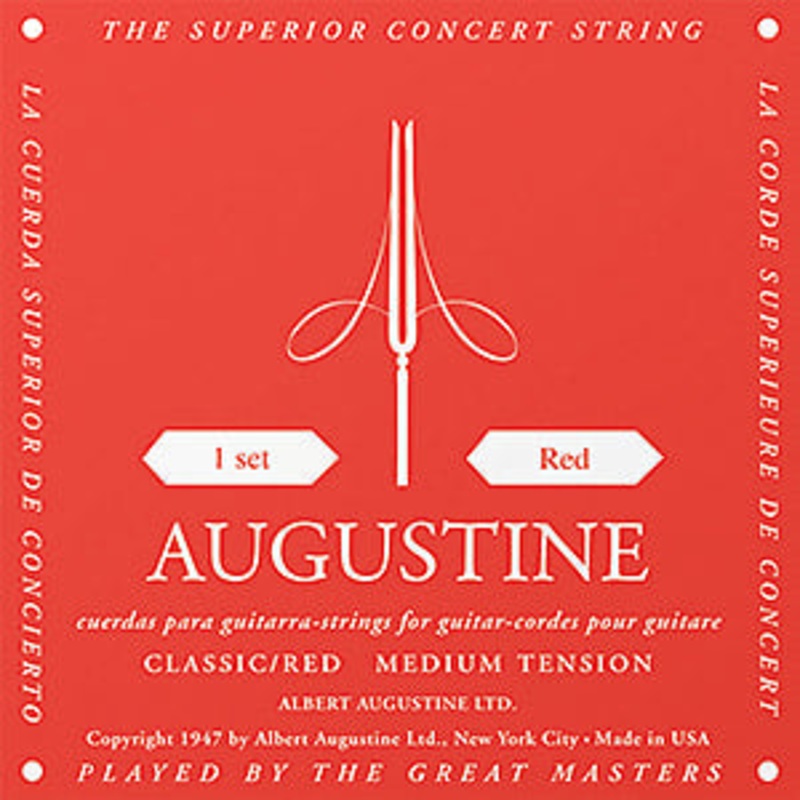 Augustine Nylon Classical Guitar Strings – Medium Tension