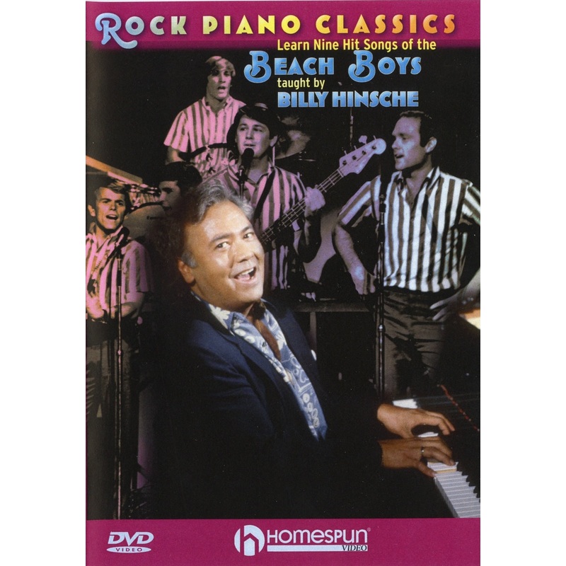 DVD – Rock Piano Classics – Learn Nine Hit Songs of the Beach Boys