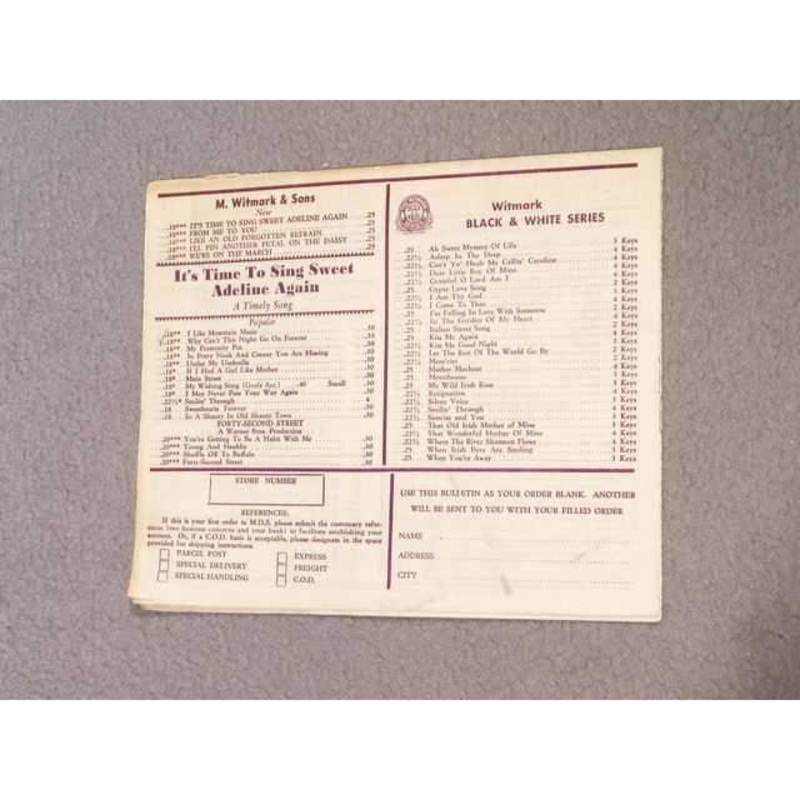Music Dealer’s Service, Inc. Vol. 1 No. 9 (April 1, 1933)