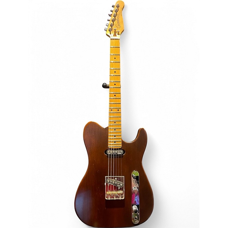 Used 2020s Godin Stadium HT havana brown Solid Body Electric Guitar havana brown
