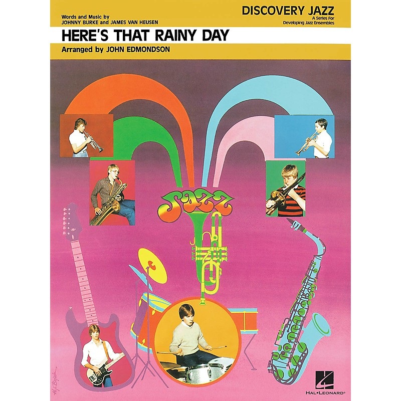 Hal Leonard Here’s That Rainy Day Jazz Band Level 1-2 Arranged by John Edmondson