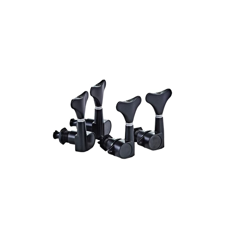 Ortega Otmeb22 Guitars Die Cast Bass Guitar Tuning Machines – Gloss Black