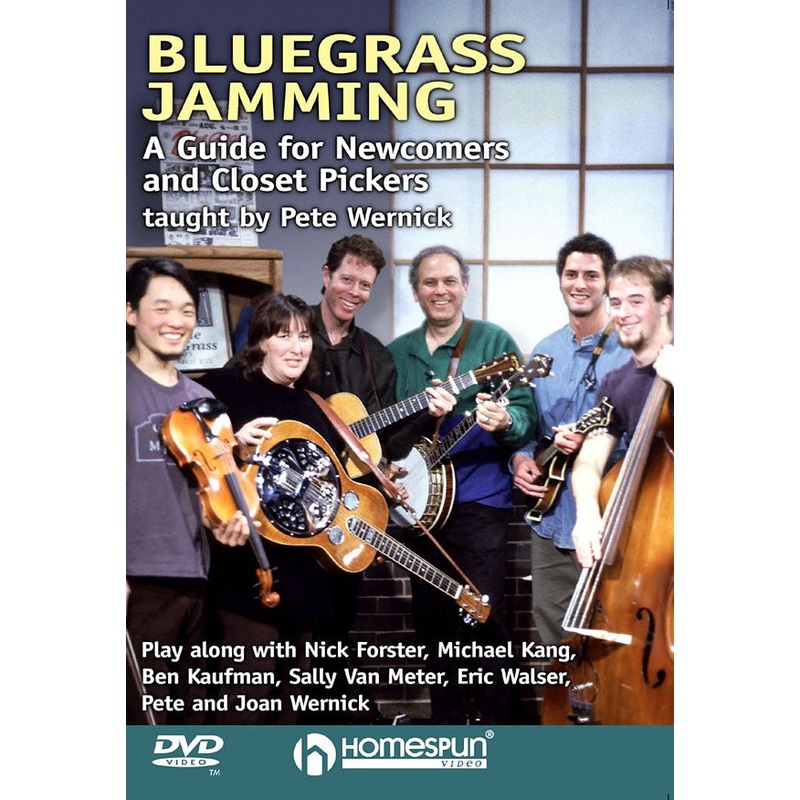 DVD – Bluegrass Jamming-A Guide for Newcomers and Closet Pickers