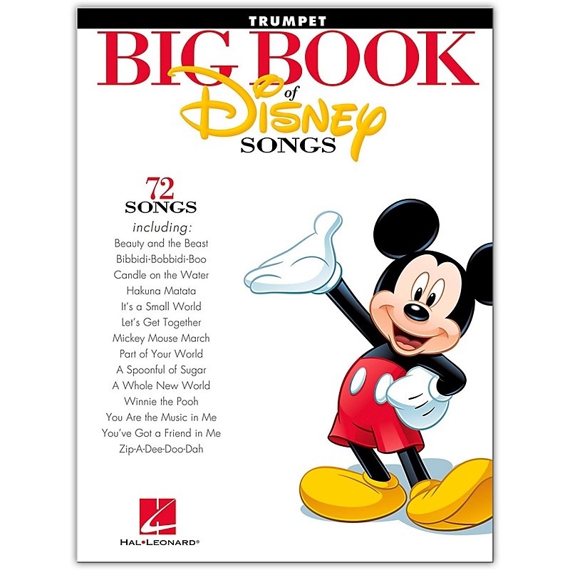 Hal Leonard The Big Book Of Disney SongsTrumpet