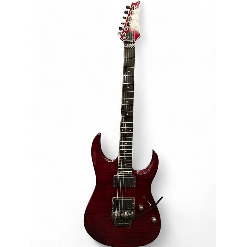 Used Ibanez RDT 42 FM Trans Red Solid Body Electric Guitar Trans Red