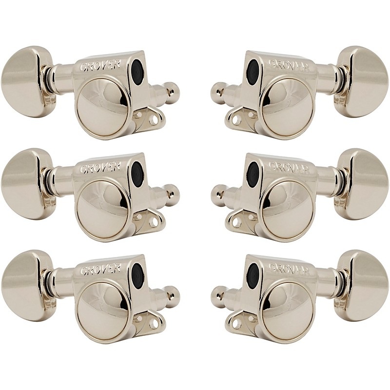 Grover Mid-Size Rotomatics 205-18 Series Tuning Machines Nickel 3+3